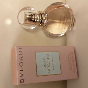 Bvlgari Rose Goldea Blossom Delight EDP, Floral, Rich, NEW - 0.5 oz.15 ml.